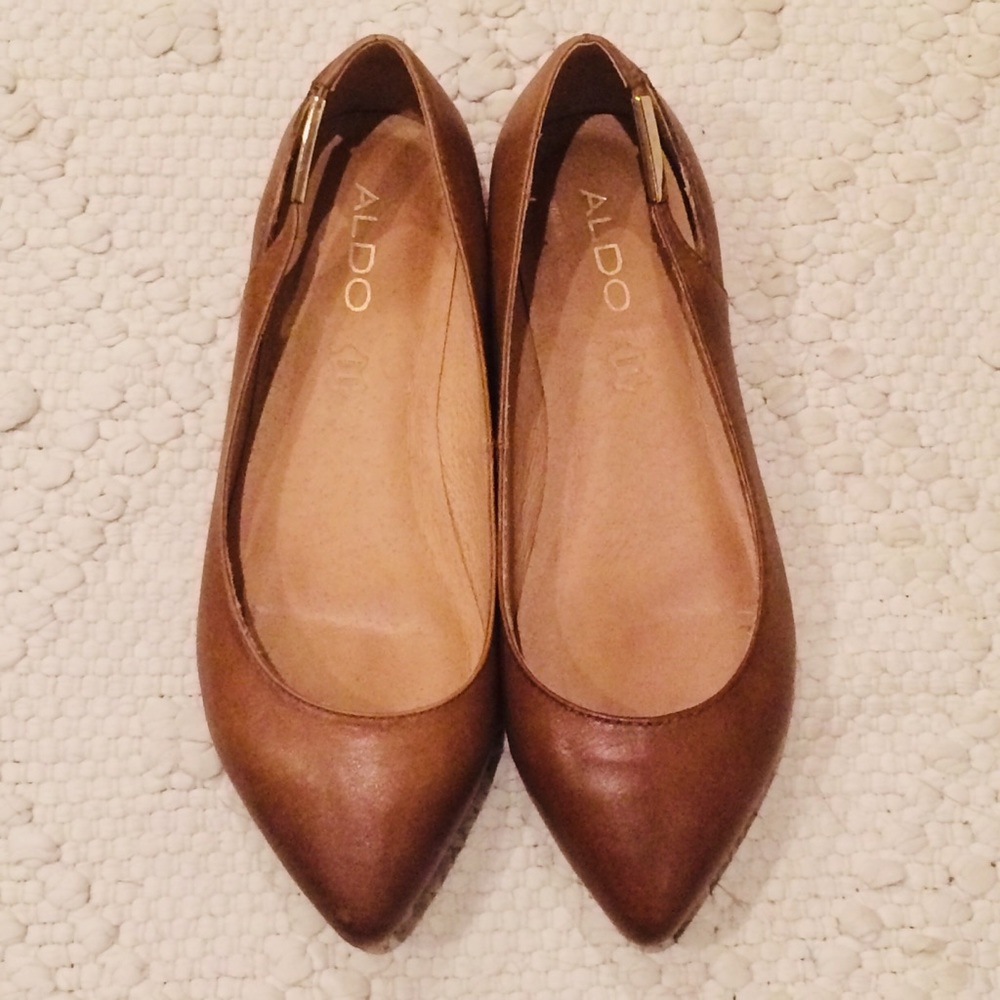 ALDO Genuine Leather Flats - Size 6.5